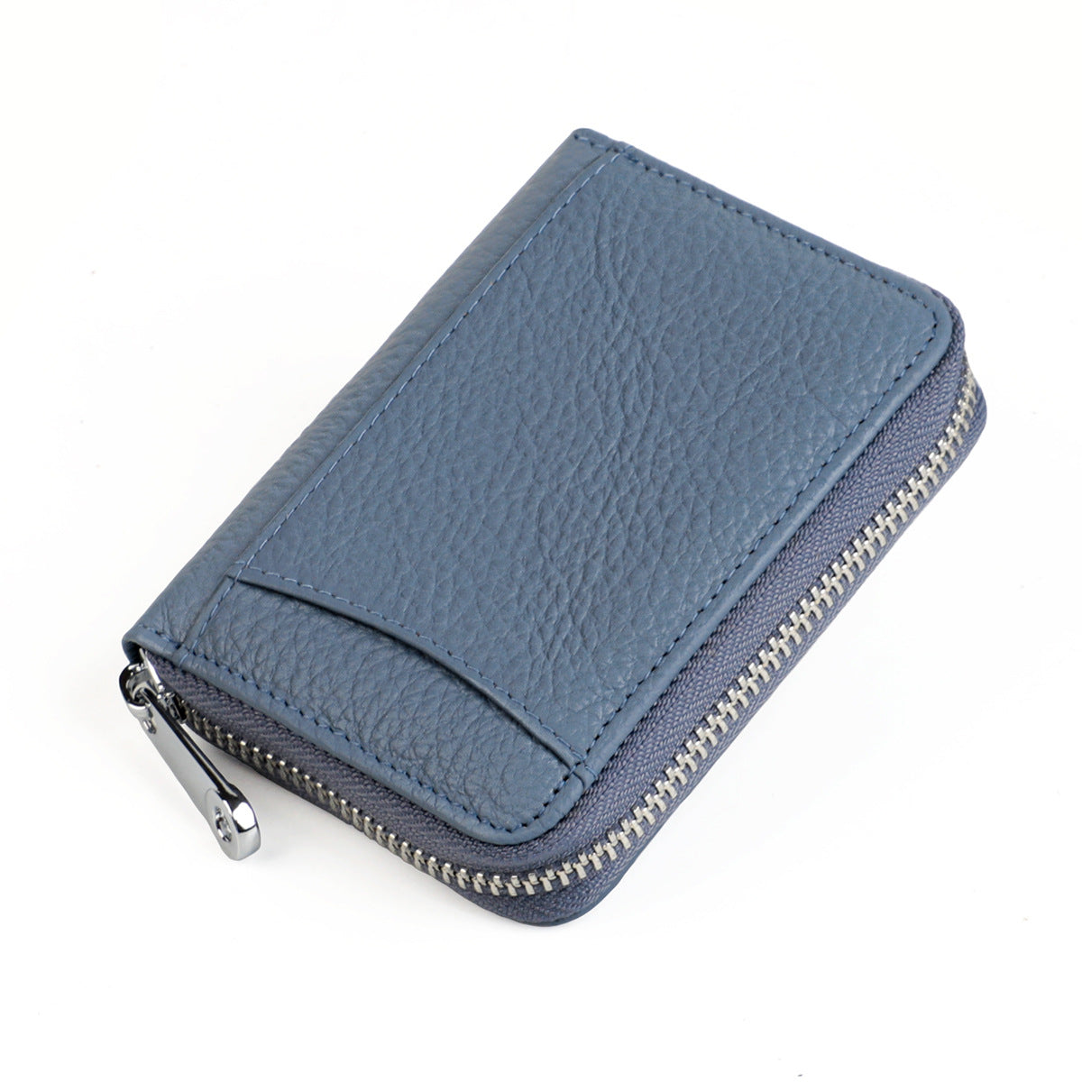 Women's & Men's & Swiping Leather Layer Cattlehide Card Holder