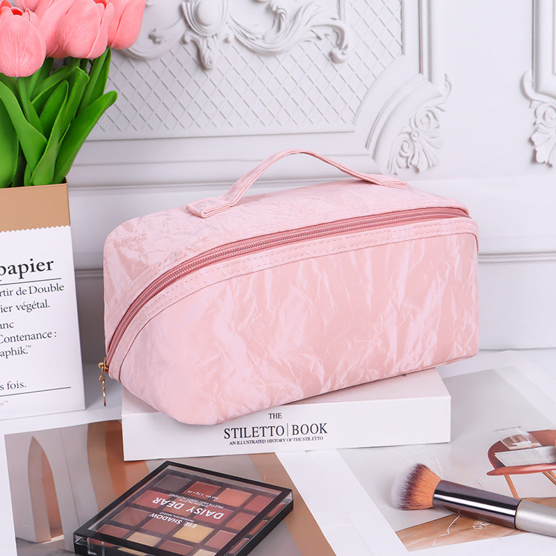 Women's Texture Good-looking Chinese Style Portable Storage Makeup Bag