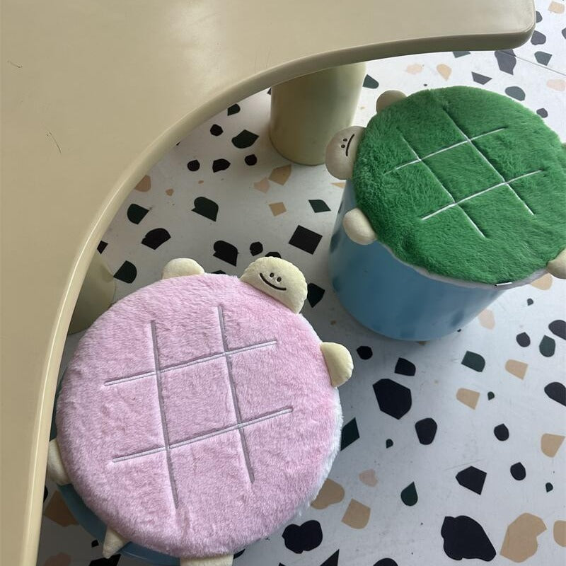 Cute Turtle Funny Expression Series Plush Doll Cushion Pencil Halter Ladies Wallet