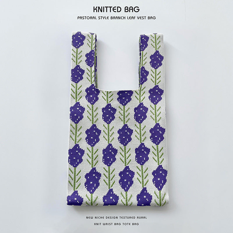 Series Knitted Versatile Large Capacity Commuter Holiday Bags