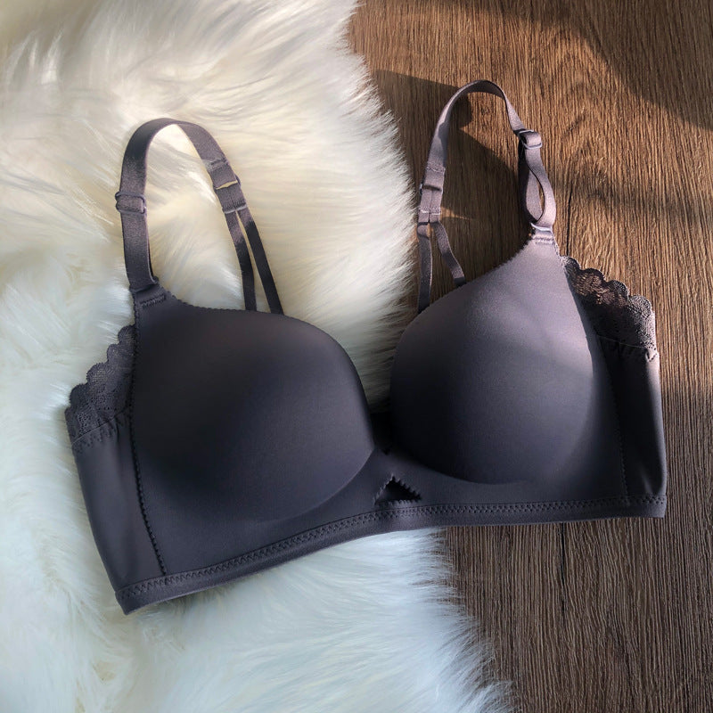 Small Chest Push-up Thin Underwear Female Everyday Bras