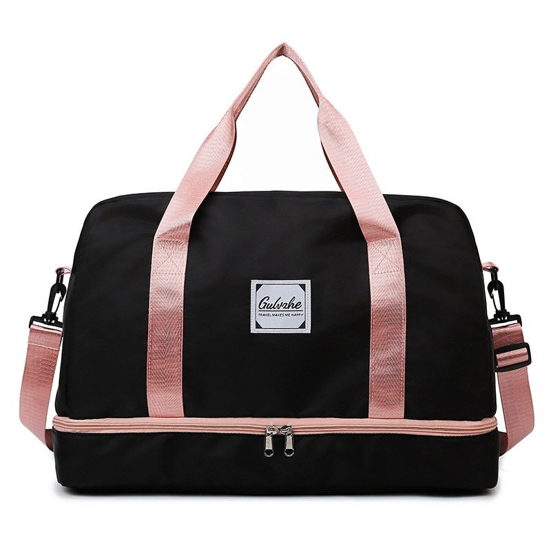 Simple Oxford Cloth Dry Wet Separation Fashionable Durable Travel Bags