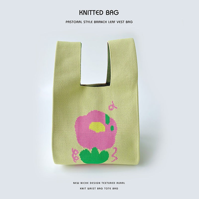 Series Knitted Versatile Large Capacity Commuter Holiday Bags