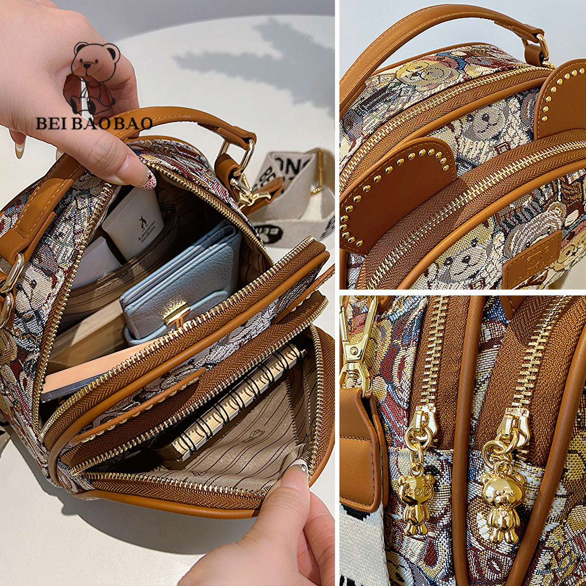 Pretty Beautiful Women's Source Round Fashion Women's Messenger Bag