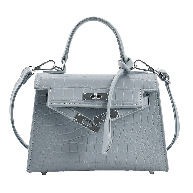 Women's Versatile Fashion Crocodile Pattern Portable Crossbody Bags