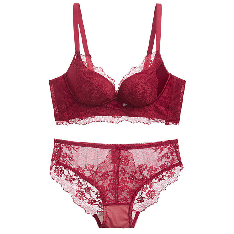 Women's Underwear Gather Comfortably Big Without Steel Ring Bras