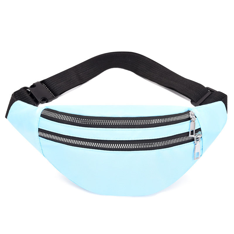 Women's & Men's & Waterproof Korean Style Fashion Large Men's Waist Packs