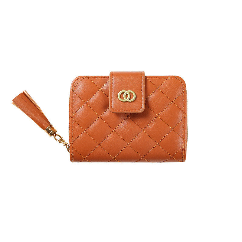 Women's Short High-grade Korean Simple Large Capacity Ladies Wallet
