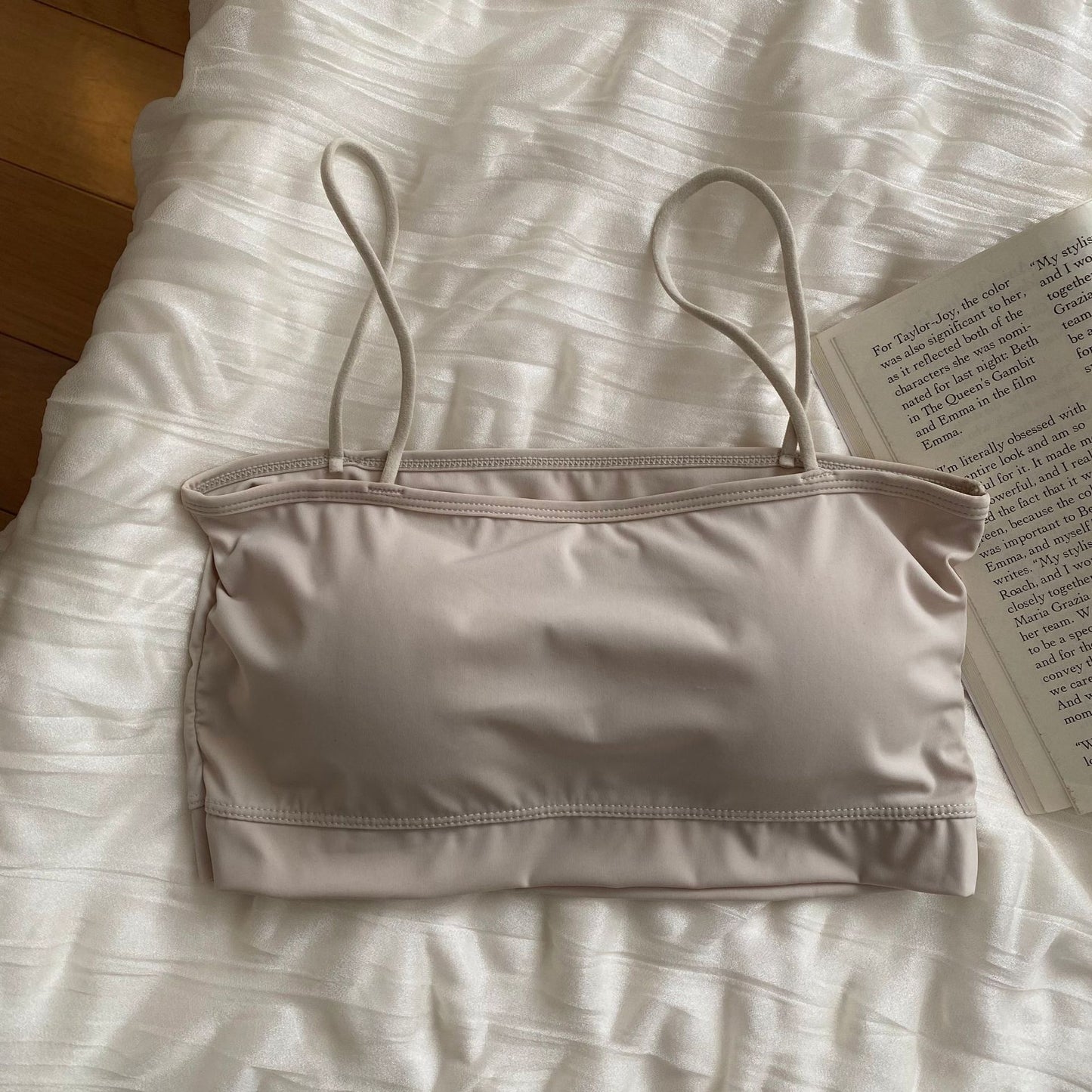 Silk Ice Small Chest Push Up Tube Top Bras