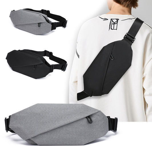 Men's Fashion Large Capacity Cashier Change Multifunctional Men's Chest Bags