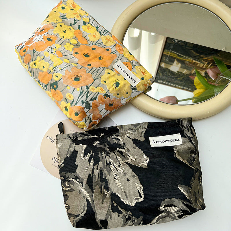 Portable Skin Care Buggy Wash Liner Makeup Bag