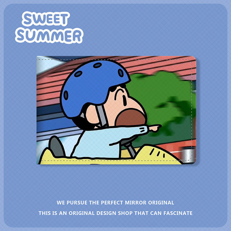 Crayon Driving License Protective Cover Motor Vehicle Card Holder