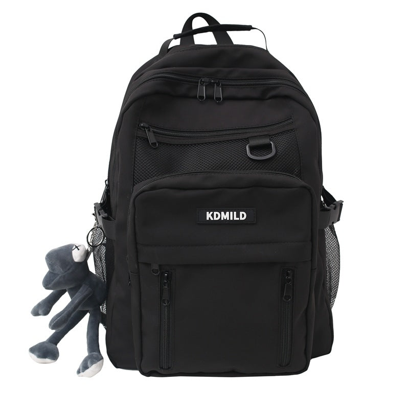 Women's & Men's & Korean High College Versatile Large Backpacks