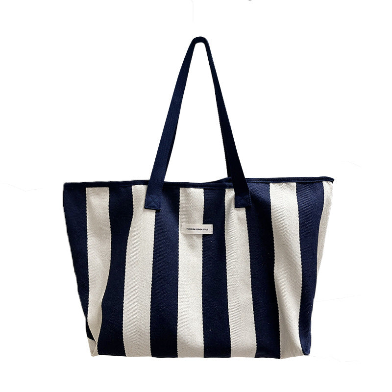 Women's Canvas Large Capacity Korean Style Idle Women's Shoulder Bag
