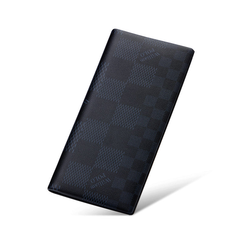 Men's Emperor Paul Long Cowhide Leather Thin Men's Wallet