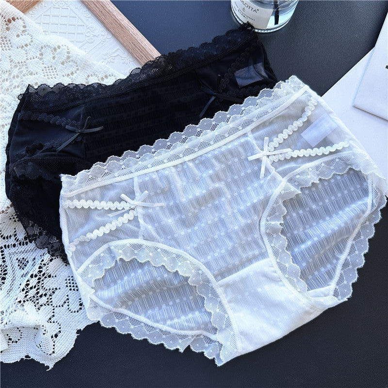 Women's Jin Sea Salt Cute Sexy Inspirational Ice Silk Panties
