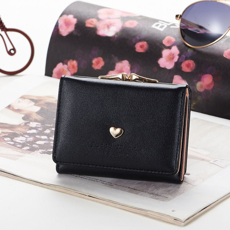 Women's Short Korean Style Female Mini Cute Ladies Wallets