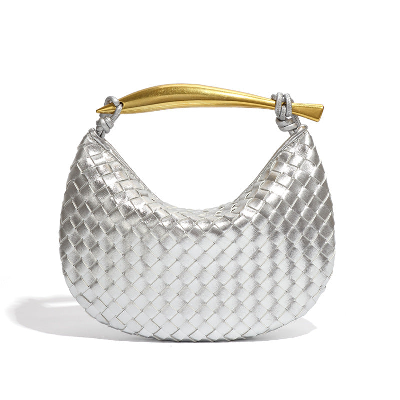 Fashion Sardine Hand-woven Hand Carrying Dumpling Handbags