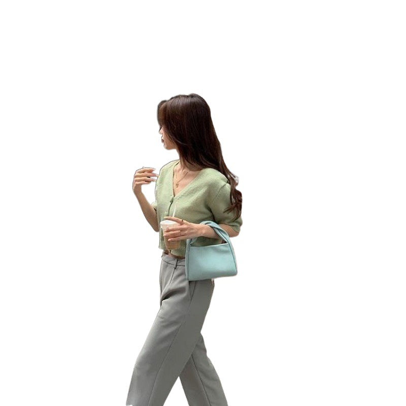 Women's Korean Style Western Three-dimensional Hand Duo Handbags
