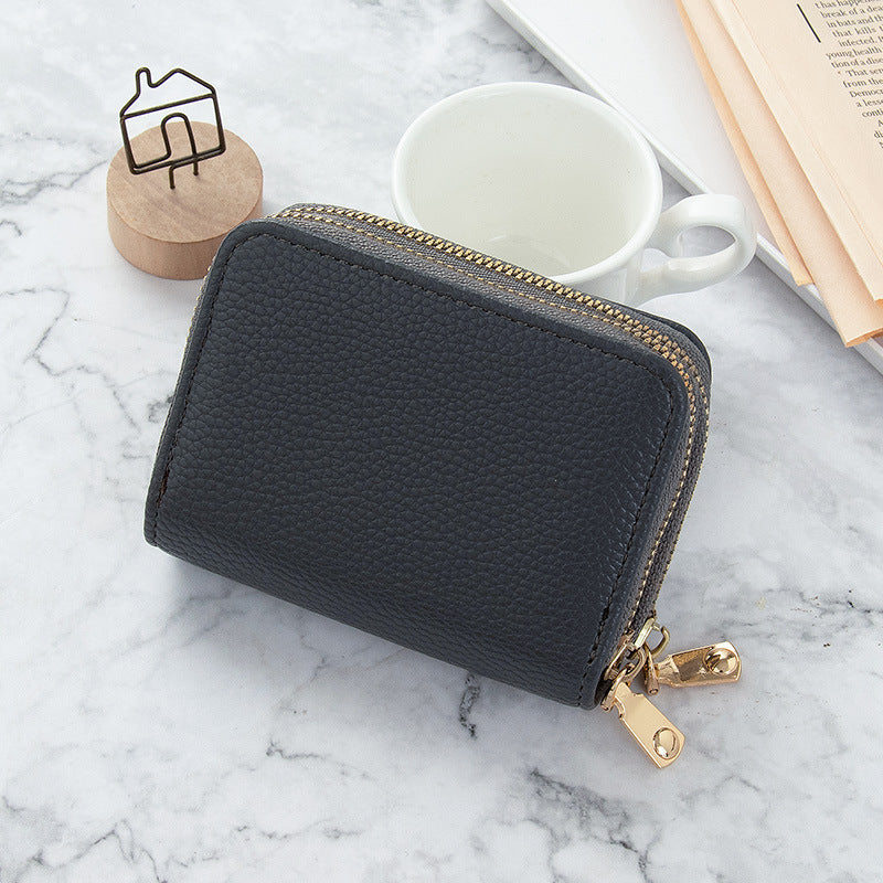 Women's Style Short Simple Solid Color Multiple Ladies Wallets