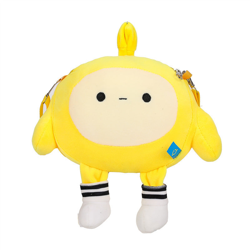Doll Cartoon Heart Egg Puff Party Crossbody Bags