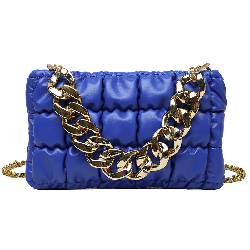 Women's Plaid Chain Spring Super Popular Fashion Women's Shoulder Bag