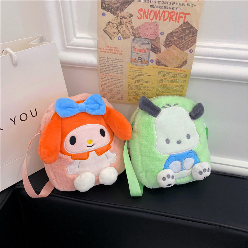 Cartoon Fashion Doll Cute Mini Cross Crossbody Bags
