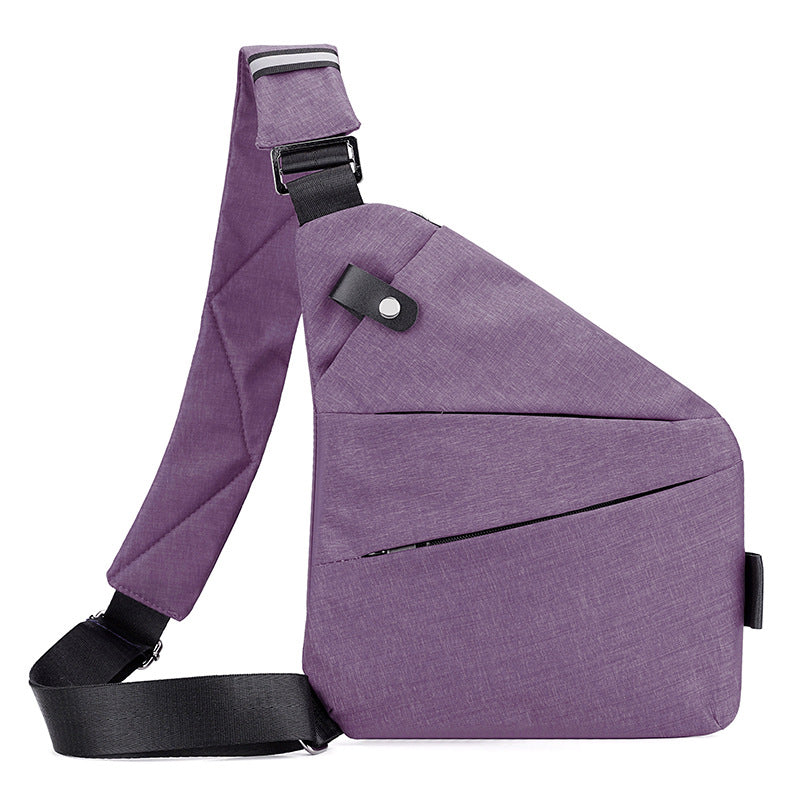 Men's Korean Fashion Trendy Large Capacity Portable Men's Chest Bags