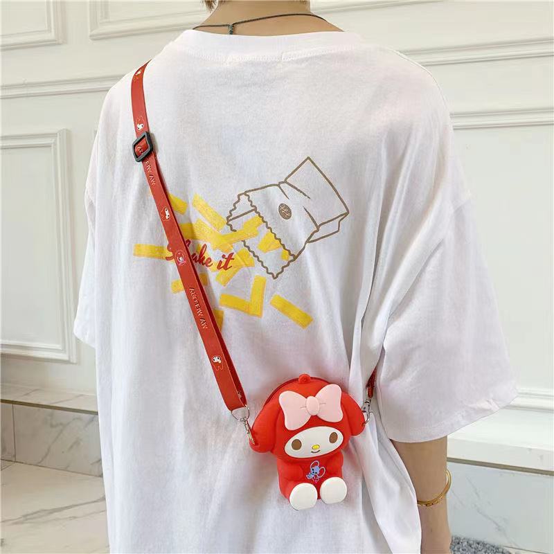 Stall Cartoon Silicone Soft Western Style Backpacks