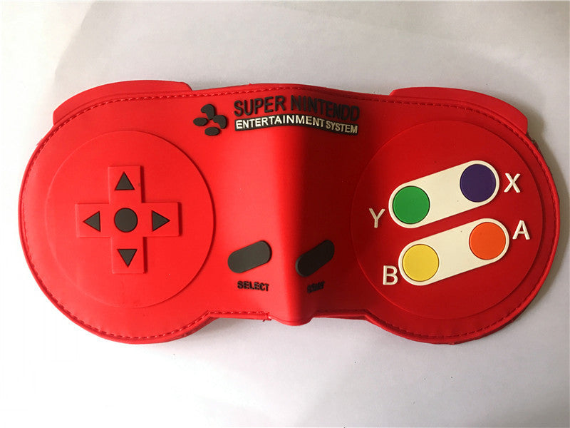 Men's Unique Cool Short Gray Bifold Coin Purses