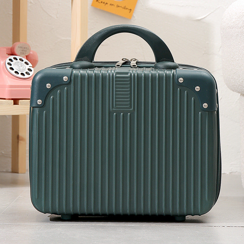 Fashionable Good-looking Gift Lightweight Storage Sapphire Blue Luggage