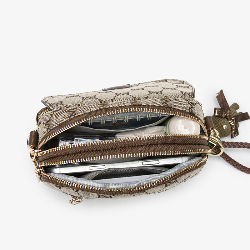 Women's Idle Style Light Luxury Texture Niche Women's Shoulder Bag