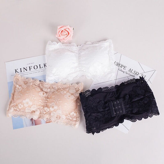 Women's For Push Up Tube Top Fashion Lace Tanks Camis