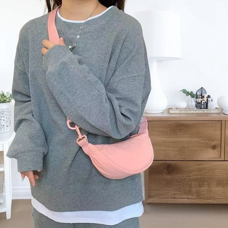 Women's Fashion Lightweight Dumpling Korean Style Women's Messenger Bag
