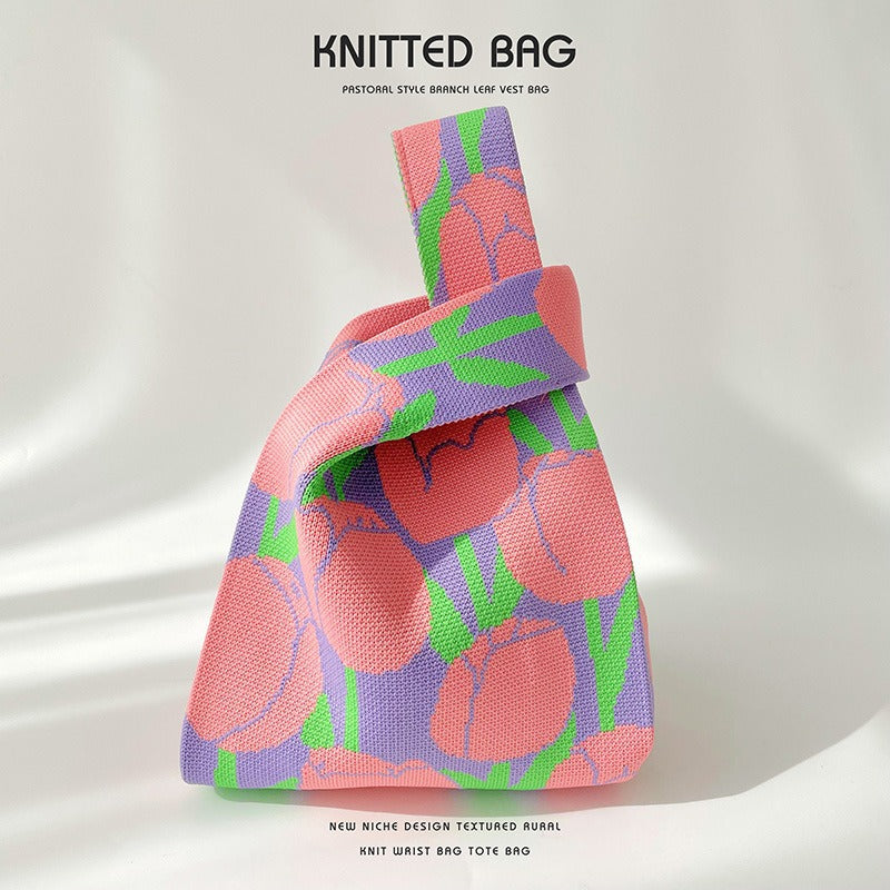 Series Knitted Versatile Large Capacity Commuter Holiday Bags