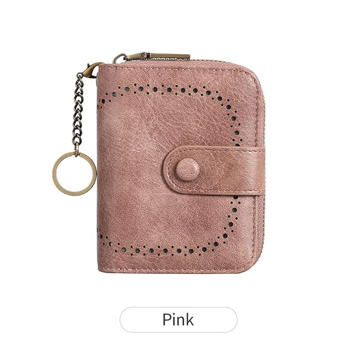 Women's Swiping Short Hollow Vintage Organ Ladies Wallet