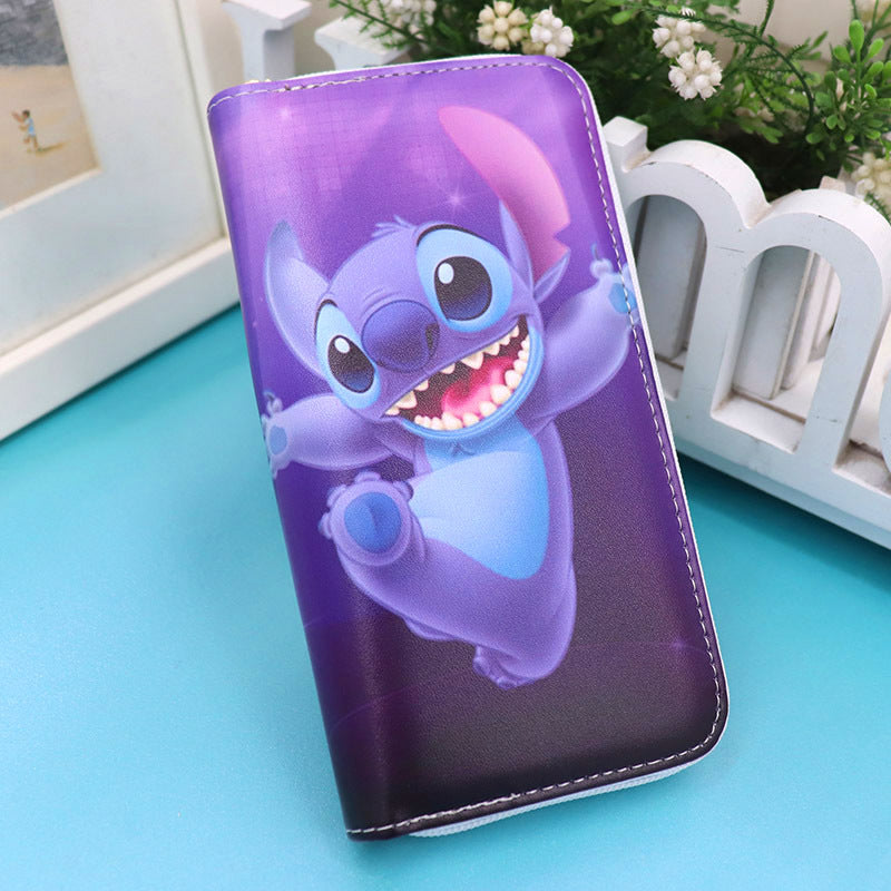 Men's Novelty Trend Multiple Slots Large Capacity Cartoon Men's Wallets