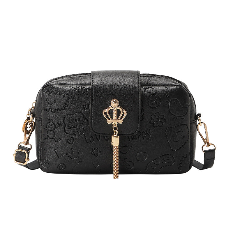 Classy Embossed Quantity Discount Korean Style Bags