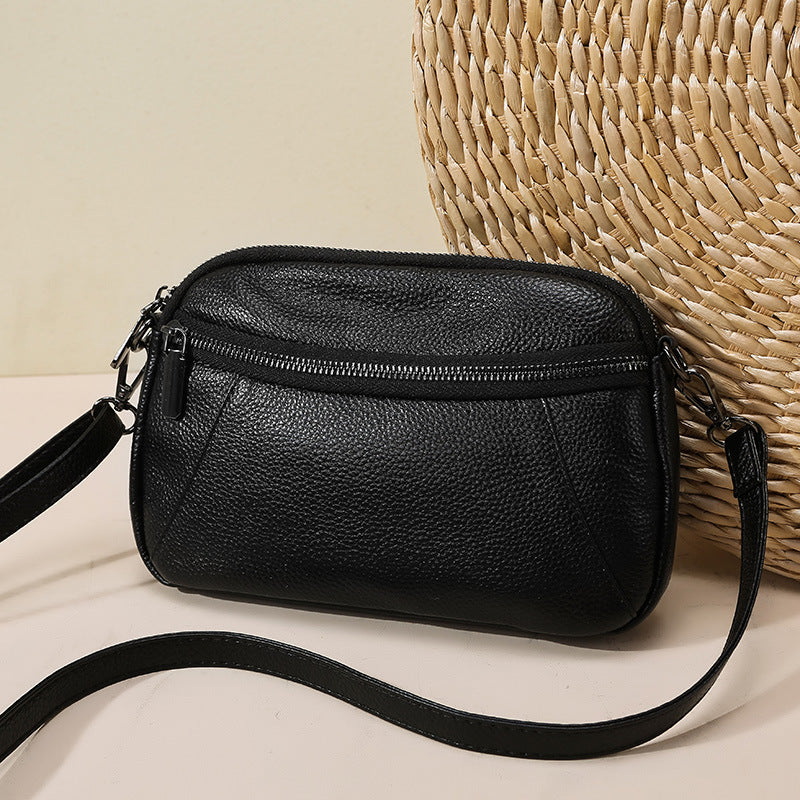 Women's Genuine Leather Summer First Layer Cowhide Women's Shoulder Bag