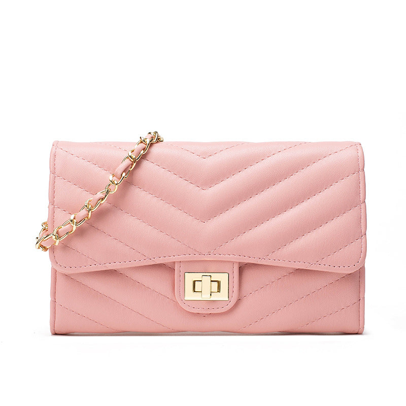 Women's High-grade Classic Style Chain Large Capacity Phone Bags