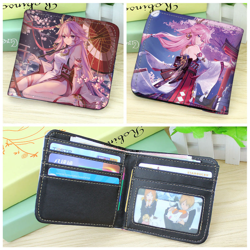 Man Witch Journey Play House Lonely Ladies Wallets