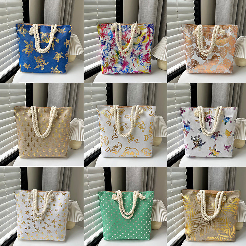 Women's Commuter Hot Printed Pattern Craft Portable Women's Shoulder Bag