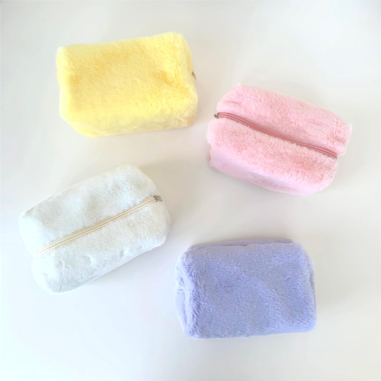 Large Capacity Pencil Soft Glutinous Solid Cosmetic Bags