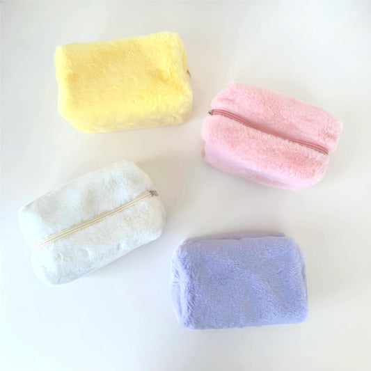 Large Capacity Pencil Soft Glutinous Solid Cosmetic Bags