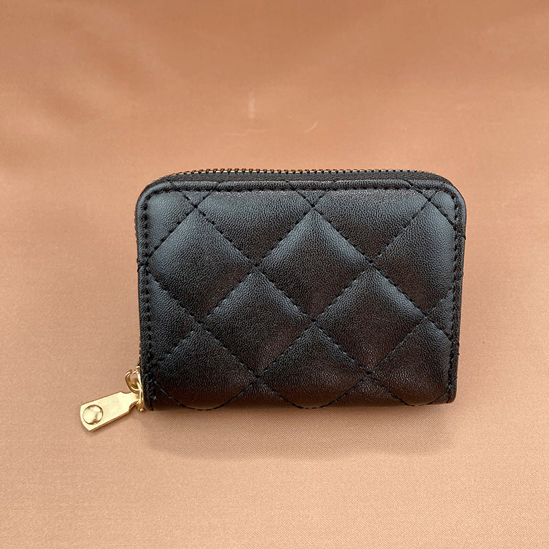 Plaid Embroidered Organ Fashion Short Design Bags