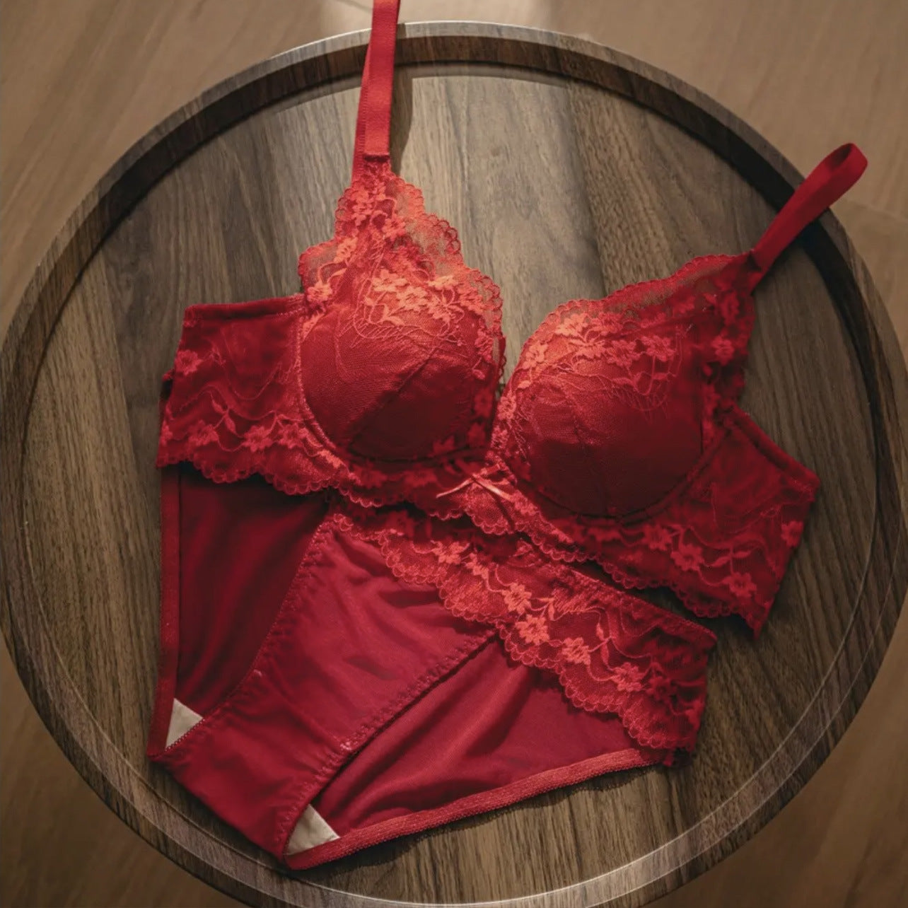 Women's Pure Desire Style Lace Underwear Small Lingerie Sets