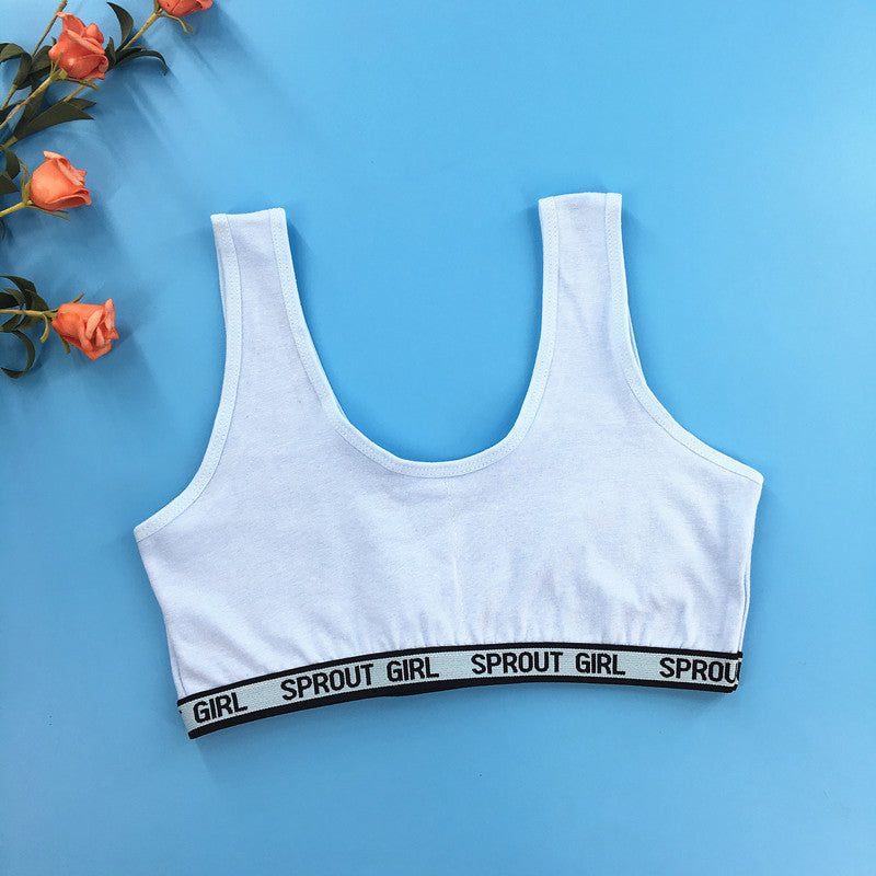 Side Work Back Fashion Teenage Puberty Underwear 2 Without Tanks Camis