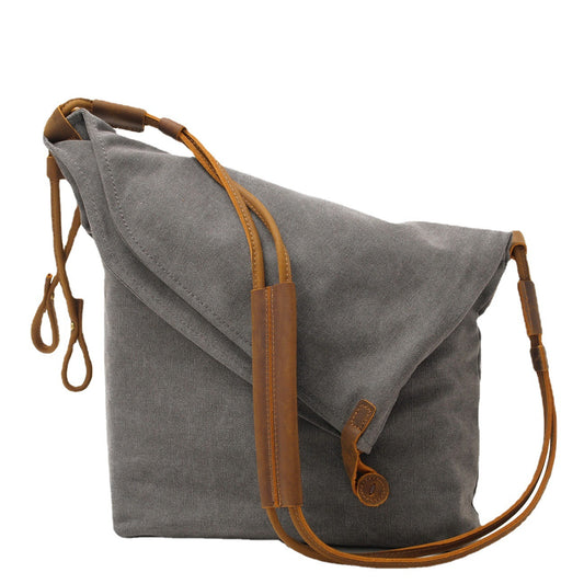 Women's & Men's Canvas Retro Artistic Cloth Trendy For Shoulder Bags