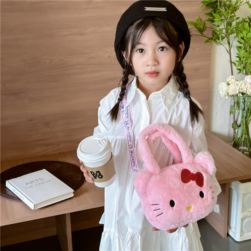 Multi Prize Claw Plush Doll Heart Should Crossbody Bags