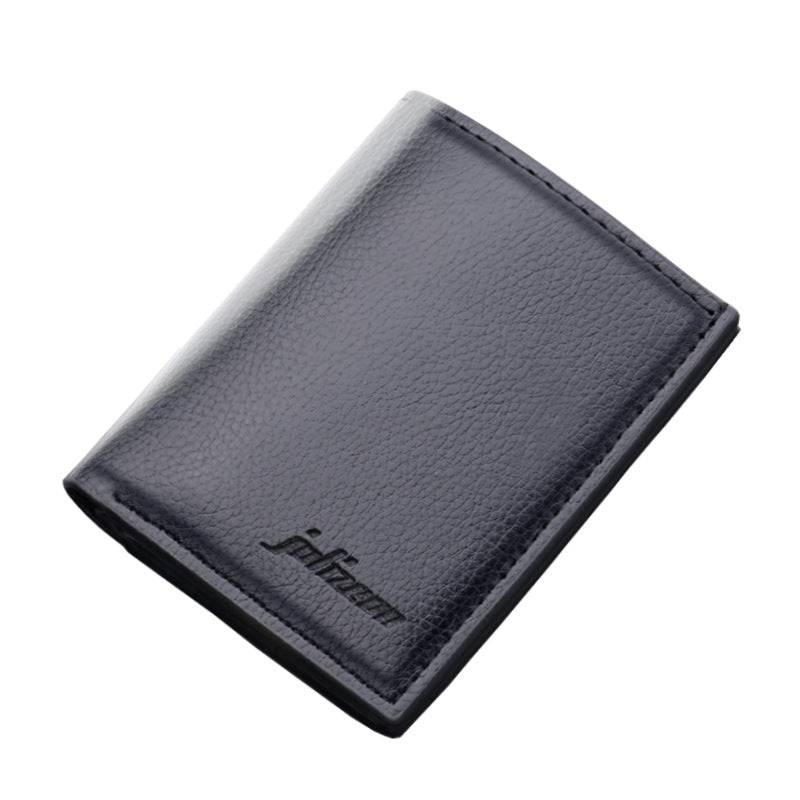 Men's Versatile Vertical Short Driving License Men's Wallets